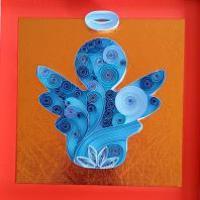 Kit quilling noel tableau ange