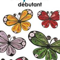 Kit quilling papillon debutant tuto initiation paperolle paper art bande papier roule