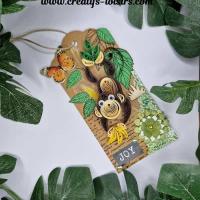 Kit quilling singe scrap tag loisirs creatifs eugenie