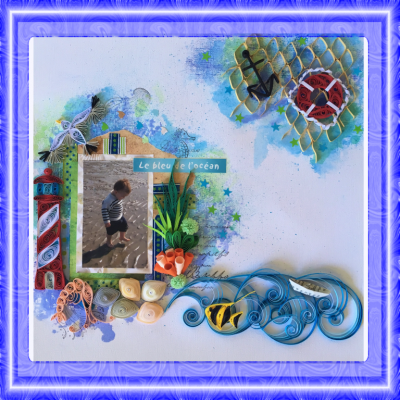 Kit tutoriel scrap quilling 