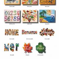 Livre initiation quilling lettre chiffre modele facile