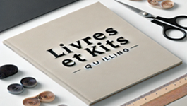 Livre kit quilling initiation apprendre tuto 1