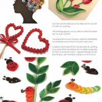Livre quilling initiation debutant facile