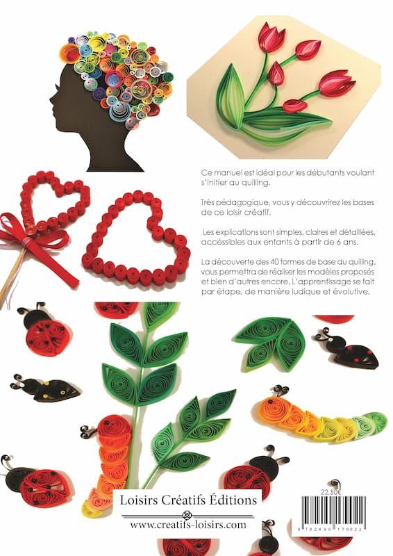 Livre quilling initiation debutant facile