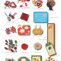 Livre quilling modele debutant facile