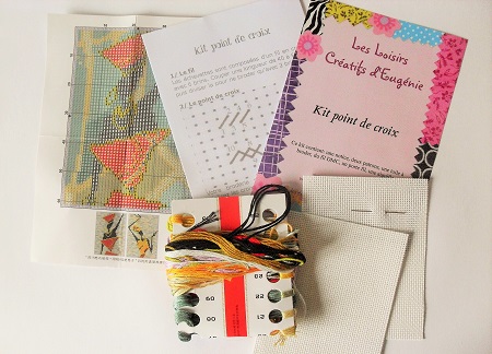 Loisirs creatif kit point compte croix broderie afrique femme 02