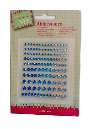 Loisirs creatifs strass bleu