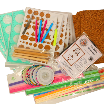S'équiper en quilling pour 8 personnes  