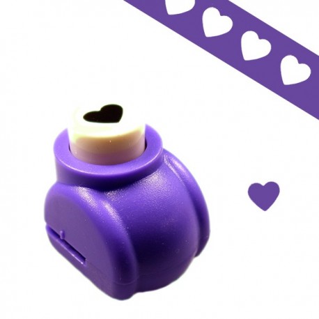 Mini perforatrice coeur loisirs creatifs d eugenie scrap carterie scrapbooking
