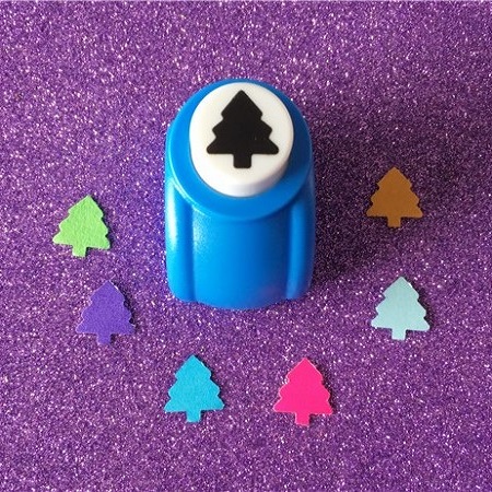 Mini perforatrice loisirs creatifs eugenie sapin 02