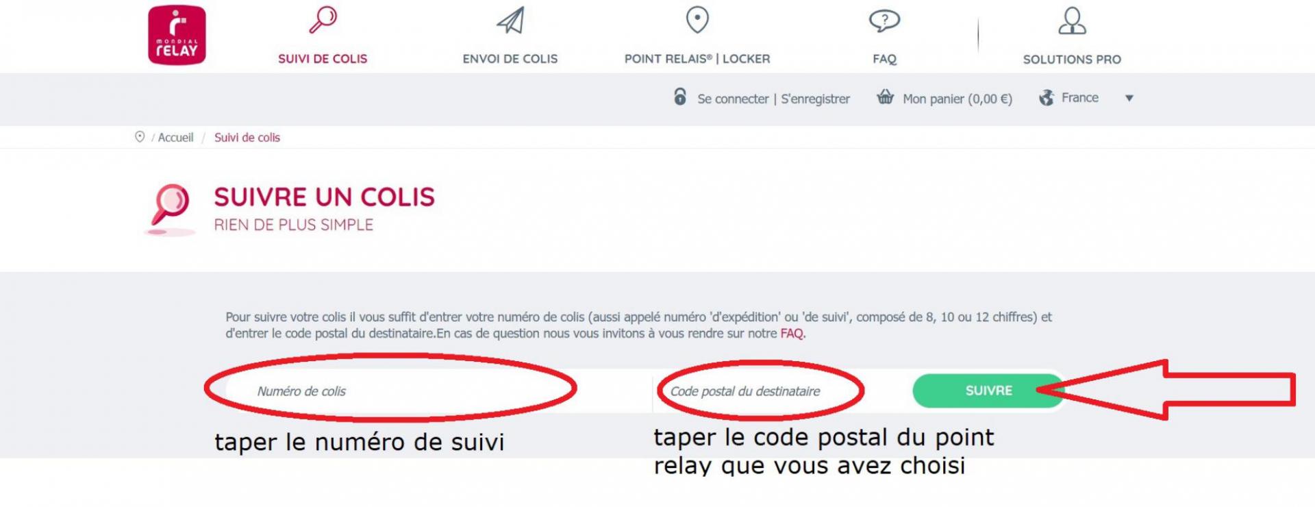 Mondial relay suivre ma commande quilling