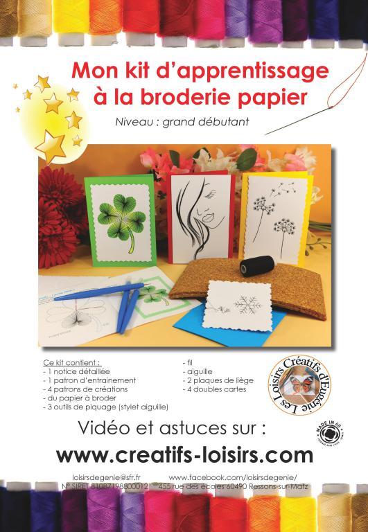Notice kit apprentissage broderie papier eugenie loisir creatif 1