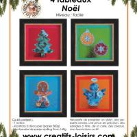 Notice quilling 4 tableau de noel