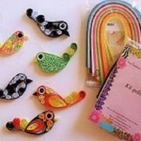 Notice tutoriel tutorial quilling oiseaux loisirs creatifs