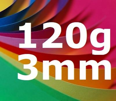 120g-3mm, 100 bandes de papier quilling