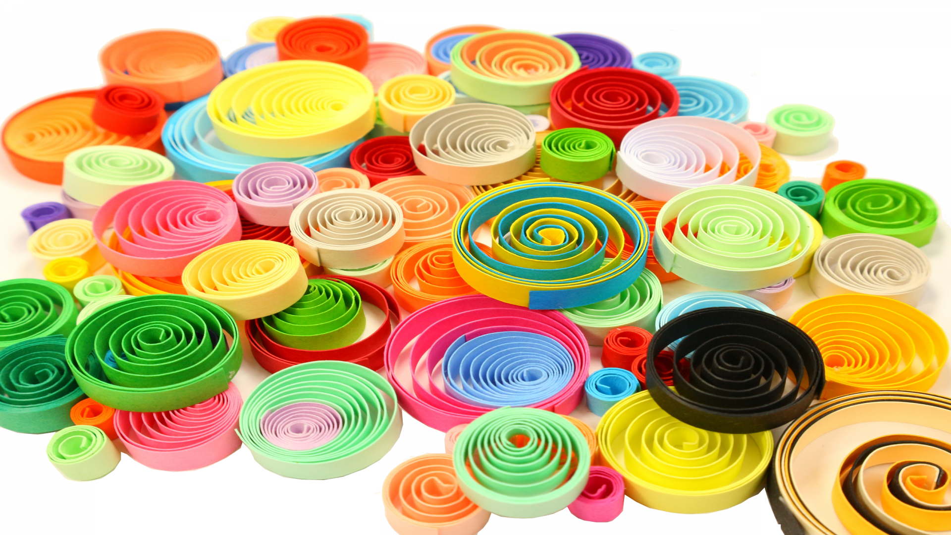 Quilling facile youtube papier roule spirale paperolles quilled curling