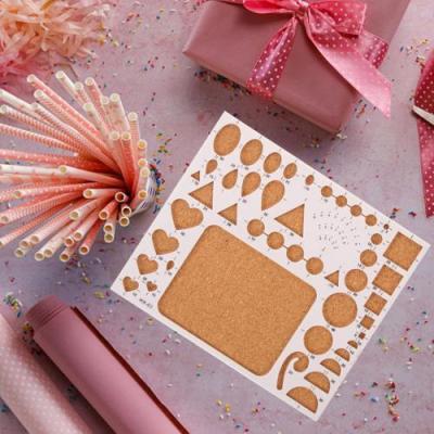 Quilling gabarit liege outil materiel regle plaque forme 01