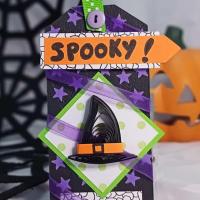 Quilling halloween chapeau sorciere tag scrap scrapbooking hat witch paper loisirs creatifs eugenie
