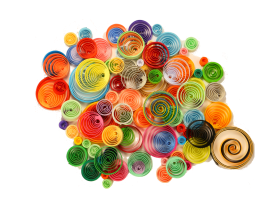 Quilling paperole papier roule loisir creatif tendance 1