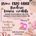 Salon les petites croix de lacroix saint ouen broderie loisirs creatifs 2024