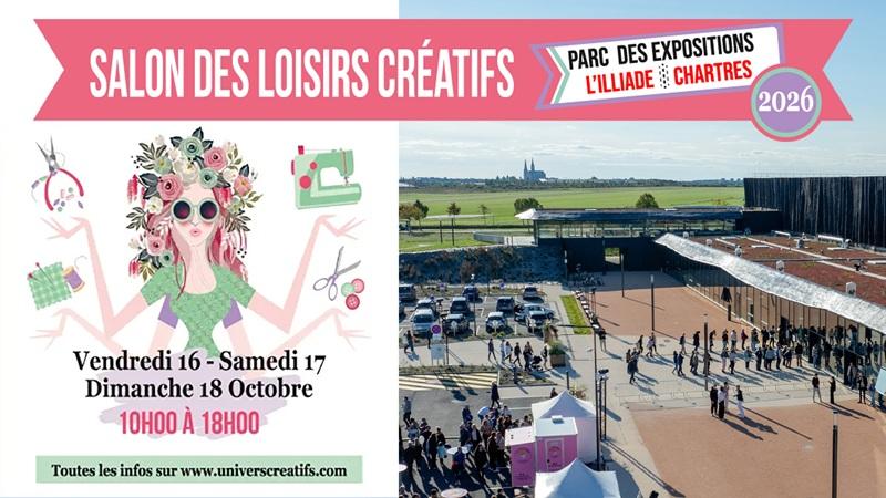 Salon loisirs creatifs illiade chartres 2026 quilling