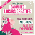 Salon loisirs creatifs mulhouse alsace 2025 grand est quilling exposition sortie 