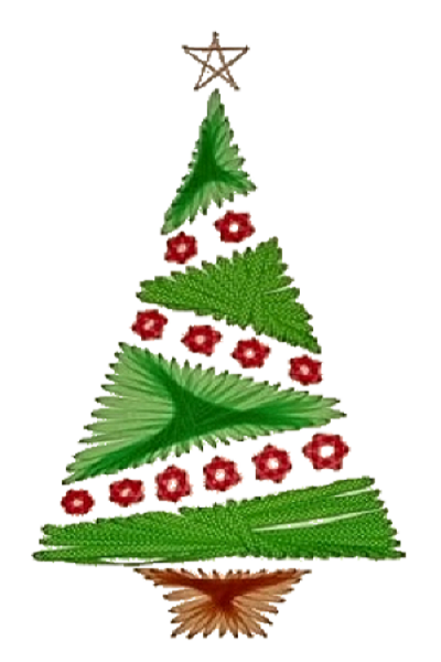 Sapin poster broderie ruban toile a peindre geante noel christmas