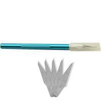 Scalpel kutter decoupe outil papier quilling lettre tableau prenom bleu