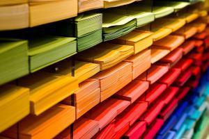 Stock carte enveloppe correspondance voeux couleur loisir creatif scrap quilling broderie 3d