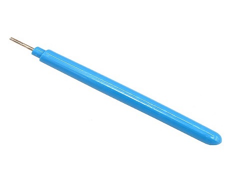 Stylet quilling bleu plastique et metal loisirs creatifs eugenie