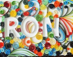 Tableau prenom quilling cameron detail 01 loisirs creatifs