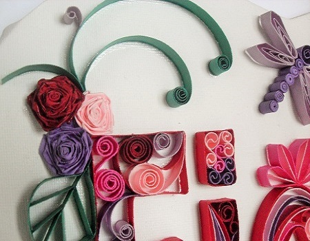 Tableau prenom quilling fiona loisirs creatifs detail 01