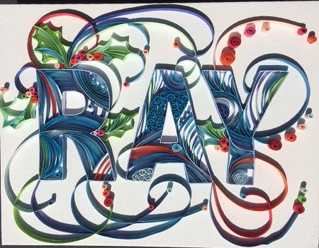 Tableau quilling ray les loisirs creatifs d eugenie