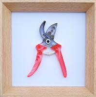 Tableau quilling secateur bande papier