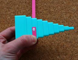 Utiliser une tour quilling triangle loisir creatif 3