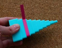 Utiliser une tour quilling triangle loisir creatif 4