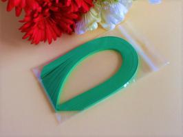 Vert billard bandes de papier quilling loisirs creatifs eugenie